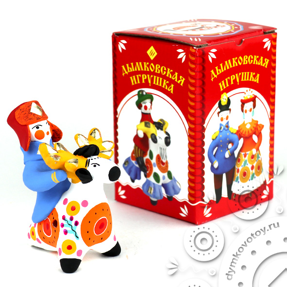 Всадник на свистульке (на олене)