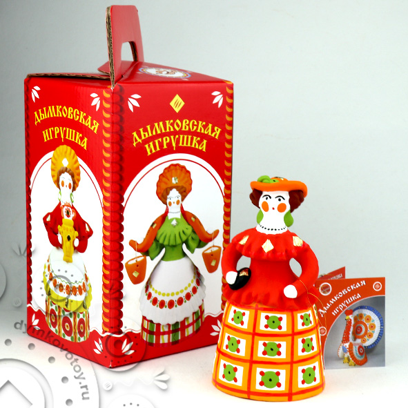 Барыня нарядная с сумочкой