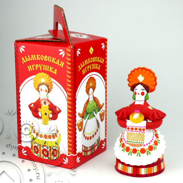 Барыня деревенская с хлебом